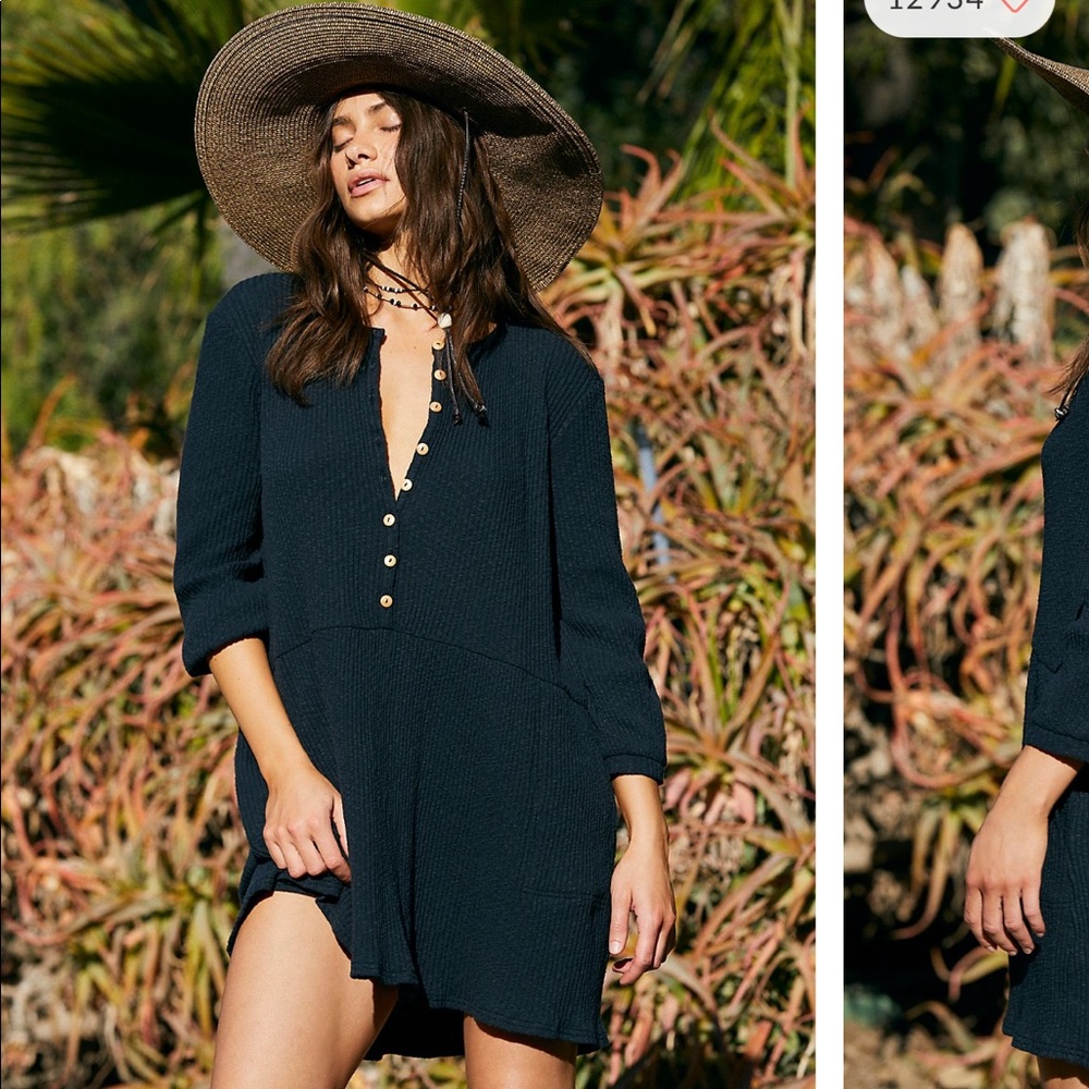 Free People Blossom Button Up Dress
